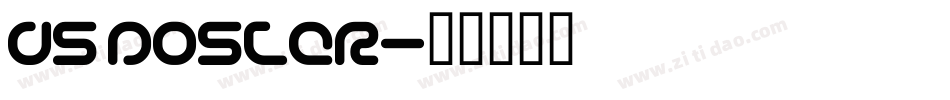 DS Poster字体转换